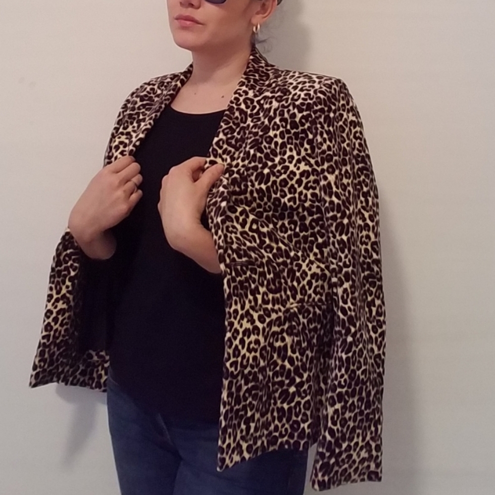 Leopard Women's Blazer